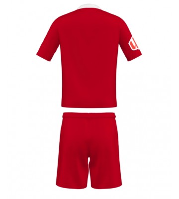 Sevilla Udebanetrøje Børn 2025-26 Kortærmet (+ Korte bukser)